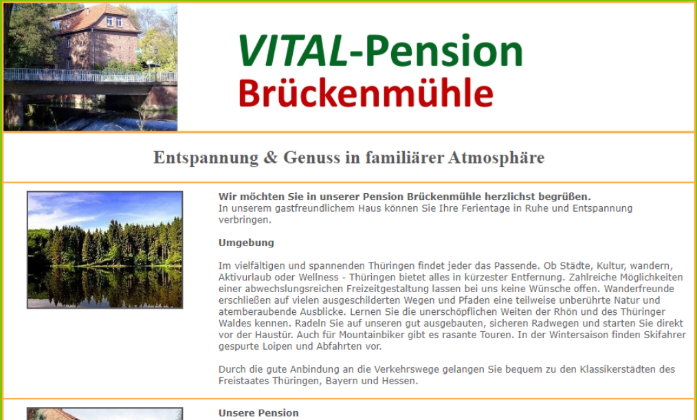 Vital-Pension Brückenmühle